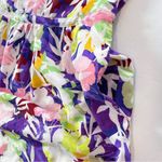 J.Crew Purple Floral Seaside Cami Sleeveless Mini Pockets Dress Size 2 Photo 4