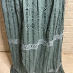 World Market Green Sleeveless Tiered Boho Festival Gorp Maxi Dress Size S/M Photo 1