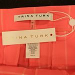 Trina Turk 💕💕 Carillo Pant ~ Windowpane Tropical Suiting Candy Pink 14 NWT Photo 14