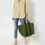 NWT Tuckernuck Steele Shirt Button Down Blouse in Khaki Women’s Size XS Top Tan Photo 2