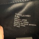 Steve Madden Cleo Black Leather Chunky Lug Sole Round Toe Ankle Boot Sz 8.5 Photo 10