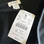 J.Crew Brand New Ruffle-Shoulder Top with Plaid Jacquard Sleeves Pullover XS Photo 5