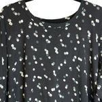 Workshop‎ Republic Clothing Black Gray White Polka Dot Knit Top 3x Photo 1
