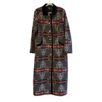 Pendleton  Southwest Virgin Wool Duster Coat – Longline Western Women's Sz. L Photo 1