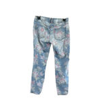 Juniors Grane Floral Ankle Jeans Size 5 Blue Pink Photo 11