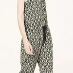 Lou & grey Jumpsuit Black Paisley Lightweight Romper Women’s Size XS Summer Suit Photo 10