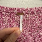 Free People  Pink Good Day Cropped Pullover Sweater Size XS Photo 3
