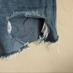 Pretty Little Thing Ultra High Rise Distresed Denim Shorts Photo 1