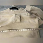 Hippie Rose  Cropped Mock Neck Long Sleeve Drawstring Waist Fleece Sweater Size M Photo 5