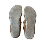 YOKONO Leather Sandals Ibiza Brown Terracotta womens size 8 Toe Loop Photo 5