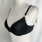 Aerie New SMOOTHEZ Soft Microfiber Unlined Underwire Bra Black Size 36B Photo 14