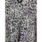 Cathy Daniels  Misty Charcoal Animal Print Sweater Photo 2