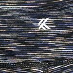 Kyodan Double Brushed High Waist Full Length XS Deep Purple Space Dye Leggings Photo 7