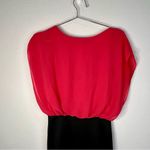 Annabelle Sheer Coral Top Dress Work to Weekend Effortless Elegance Size Small Photo 6