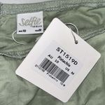 Selfie Leslie NWT Size M Pistachio Green Lace & Fringe Trim Tie Back Dress Photo 4