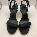 White House | Black Market  black crystal sparkly high heels for weeding prom 6M Photo 1