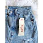 Levi's NWT Levi’s High Rise Deconstructed Denim Skirt Photo 5