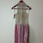 La Femme by GiGi 24562 light pink satin beaded mermaid gown NEW 0 Photo 7