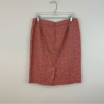 Talbots  Floral Coral Pink Women's Pencil Skirt Size 12 NWT Photo 4
