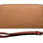 Coach  Clbk Emb Horse Carriage Long Zip Around Wallet Photo 1