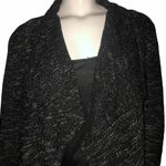 Blanc BCNI By  Noir Drape Front Cardigan Photo 3