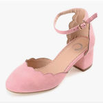 Journee Collection NEW Journee Faux Suede Edna Pumps 8.5 $85 Photo 0