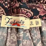 Faherty  Pink and Black Floral Long Sleeve single button cuff Blouse Top XS Photo 5