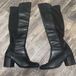 ALDO  Black Knee-High Leather Boots Photo 3