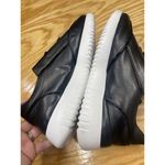 Aquatalia Sneakers Womens 9.5 Black Leather Low Top Extralight Athletic Shoes S8 Photo 5