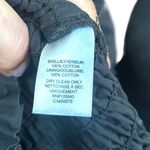 Intermix  Scarlet Puff Sleeve Poplin Top Black Dress 3/4 sleeve size medium Photo 8