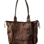 GAL Vegan Leather Shoulder Bag Brown Photo 0