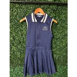 We Wore What  NAVY BLUE White Tennis Dress - Size Small TENNIS CLUB NEW YORK Photo 2