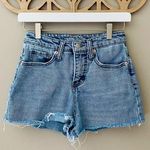 Wild Fable High Rise Skater Shorts Blue Sz 00 Photo 0