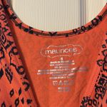 Maurice's Maurice’s Coral & Navy Tank Top Small Photo 1
