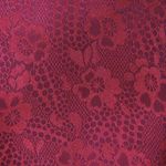 Breckenridge 1980s Vintage Red Floral PussyBow Neck Tie Button Down Blouse 8 Photo 4