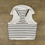YPB Abercrombie & Finch White and Black Striped Sleeveless Top Size M Size M Photo 2