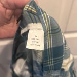 J.Crew Vtg Plaid Cropped Favorite Fit Pants Green Blue Women's Size 14 Photo 7