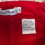 Vince Juniors Blue Jeans Skinny Legs Jeggings Red Distressed sz 3 Photo 1