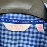 Victoria's Secret VS | Blue Plaid Sleep Shirt Dress Photo 2