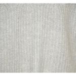 A New Day Ladies M Gray Puff Sleeves Crop Sweater Swiss Dot Pullover Crochet Photo 4