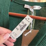 Madewell  Merino Wool Silk‎ Cardigan Sweater Buttons V-Neck Green NWT $118 XXS Photo 5