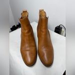 Madewell ‎ Regan boot pull on Boots Size 7 Saddle BROWN Booties Short Heeled Photo 5