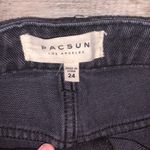 PacSun Black Denim Skirt Photo 2