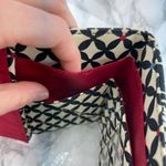 Vera Bradley  Barcelona Stripe Black White Floral Medallion Snap Trifold Wallet Photo 6