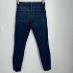 frame denim Frame Womens Le Skinny De Jeanne Crop Jeans Dark Blue Stretch Denim Size 29 Photo 3