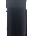 Eileen Fisher Vintage Viscose Linen Blend Midi Maxi Dress Keyhole PL Petite Photo 2