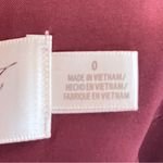 Eliza J Deep Burgundy Sheath Midi V-Neck Dress w/Reversible Fabric Belt-Size 0 Photo 11