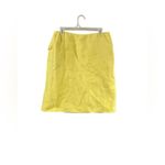 Ellen Tracy NWT Linda Allard  Yellow Linen Skirt Photo 7