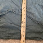 Aerie  Pool-To-Party Oversized Cropped Shirt Size Small Green Top Beach Summer Photo 6