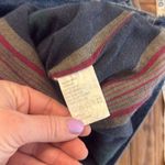 Claiborne Vintage denim vest flannel lined with corduroy collar small Blue Photo 6